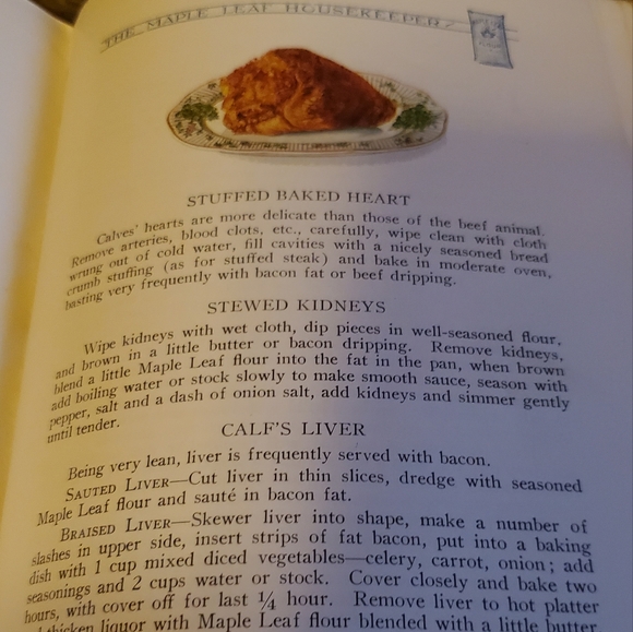 Soft Cover Advertising Cookbook The Maple Leaf Housekeeper - Picture 4 of 7